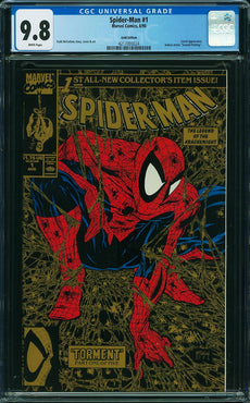 Spider-Man #1 Gold Edition CGC 9.8