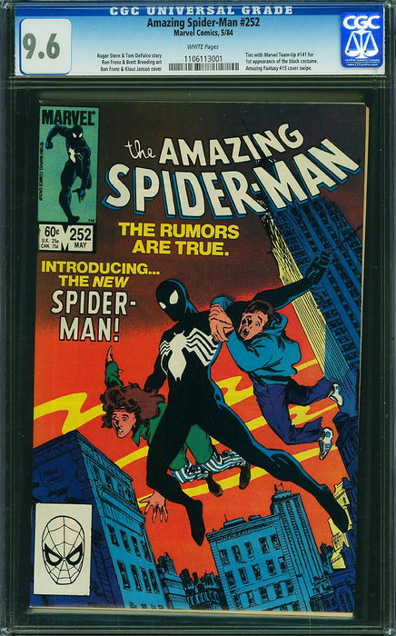 Amazing Spider-Man #252 CGC 9.6