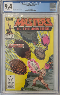 MASTERS OF THE UNIVERSE (1986) #2 CGC 9.4