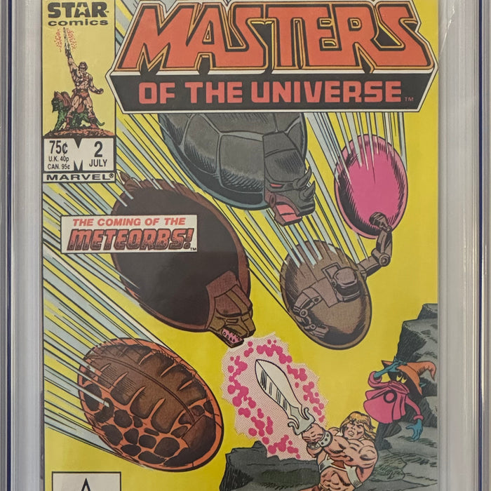MASTERS OF THE UNIVERSE (1986) #2 CGC 9.4