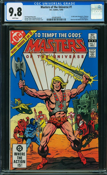 Masters of the Universe #1 CGC 9.8