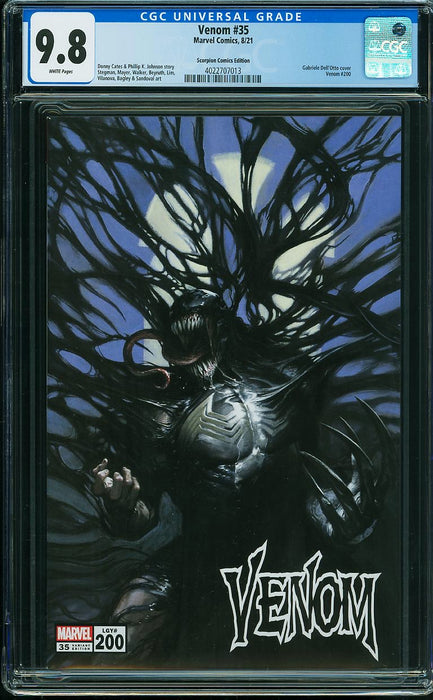 Venom #35 Scorpion Comics Edition CGC 9.8