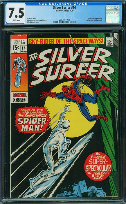 Silver Surfer (1969) #14 CGC 7.5