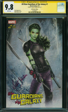All-New Guardians of the Galaxy #1 KRS Comics Edition CGC SS 9.8 Signed by Sanders