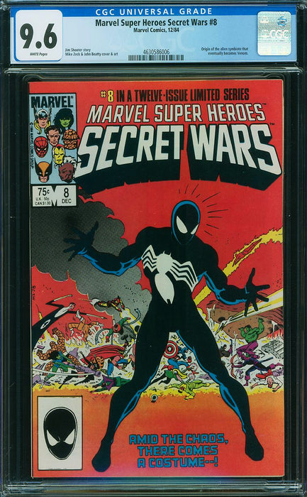 Marvel Super Heroes Secret Wars #8 CGC 9.6