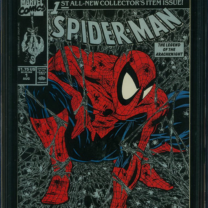 Spider-Man (1990) #1 Silver Edition CGC 9.8
