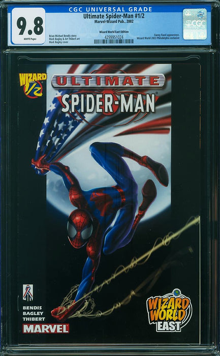 Ultimate Spider-Man #1/2 Wizard World East Edition CGC 9.8