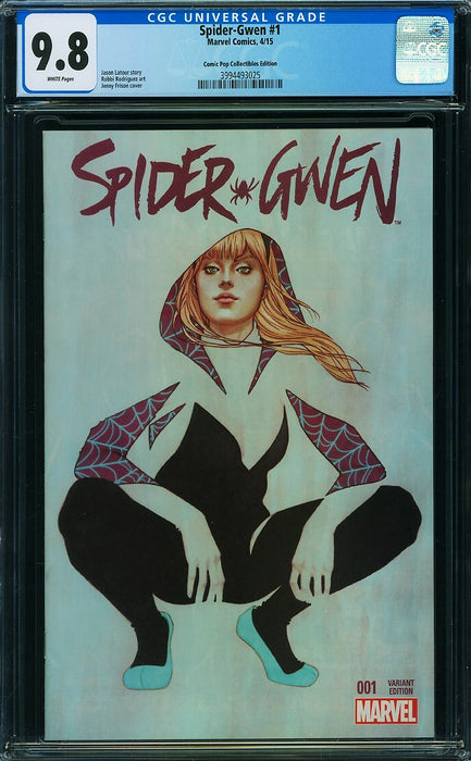 Spider-Gwen (2015) #1 Comic Pop Collectibles Edition CGC 9.8