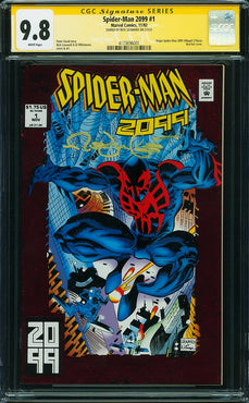 Spider-Man 2099 #1 CGC SS 9.8 Signed by Leonardi