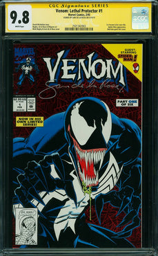 Venom: Lethal Protector #1 CGC SS 9.8 Signed by De La Rosa