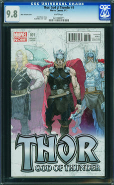 Thor: God of Thunder #1 Ribic Variant Cover CGC 9.8