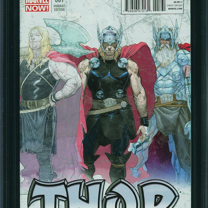 Thor: God of Thunder #1 Ribic Variant Cover CGC 9.8