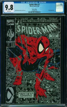 Spider-Man #1 Silver Edition CGC 9.8