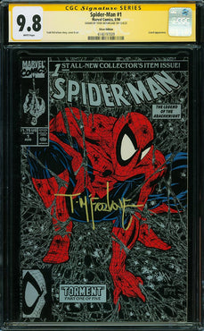 Spider-Man (1990) #1 CGC SS 9.8 Signed by McFarlane