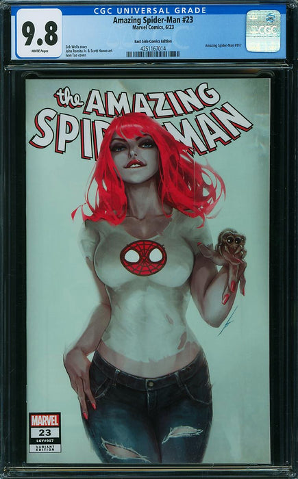 Amazing Spider-Man (2022) #23 East Side Comics Edition CGC 9.8