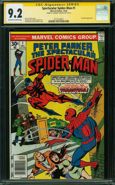 Spectacular Spider-Man #1 CGC SS 9.2 Signed by Andrew Garfield