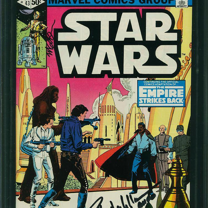 Star Wars #43 CGC SS 9.6 Signed by Billy Dee Williams & Michael Golden