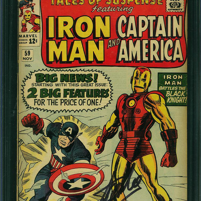 Tales of Suspense #59 CGC 7.0 signed Stan Lee