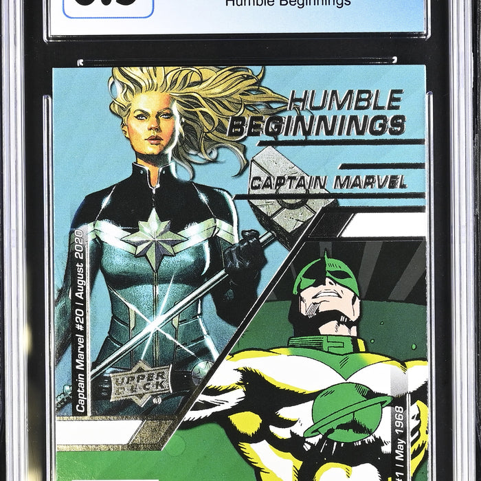 Marvel Annual 2020-21 - Captain Marvel (2022) Humble Beginnings CGC 8.5