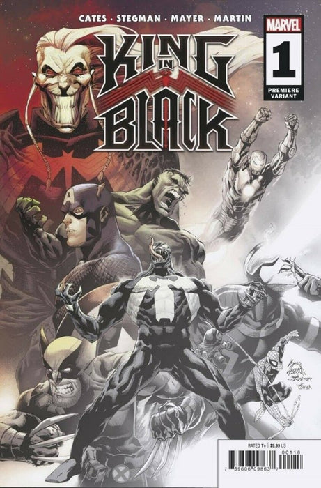 King in Black #1 Two Per Store Stegman Premiere Variant