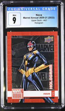 Marvel Annual 2020-21 - Nova (2022) Hologram CGC 9