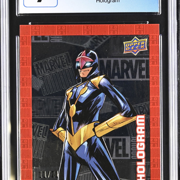 Marvel Annual 2020-21 - Nova (2022) Hologram CGC 9