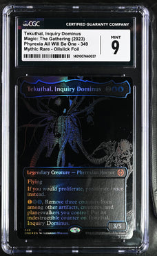 MTG - Tekuthal, Inquiry Dominus (2023) Oilslick Foil CGC 9