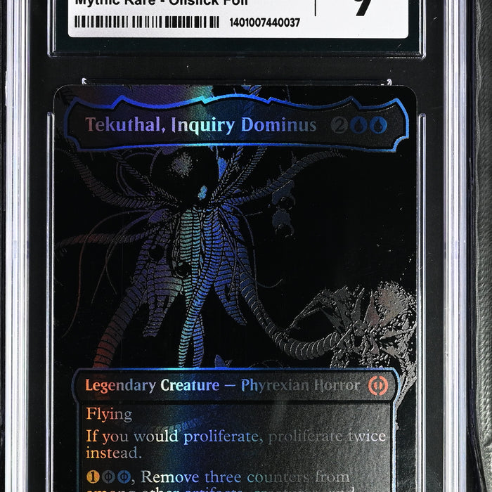 MTG - Tekuthal, Inquiry Dominus (2023) Oilslick Foil CGC 9