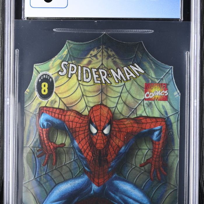Wizard Magazine Promos - Spider-Man (1996) Chromium Series Die-Cut CGC 8