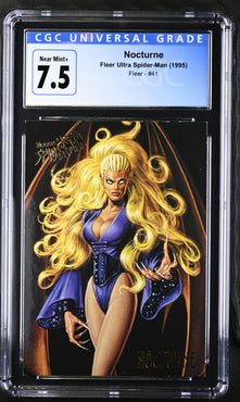 Fleer Ultra Spider-Man - Nocturne (1995) CGC 7.5