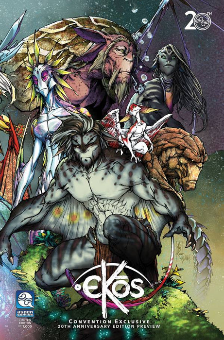 Ekos Preview #1 SDCC 20th Anniversary Convention Variant