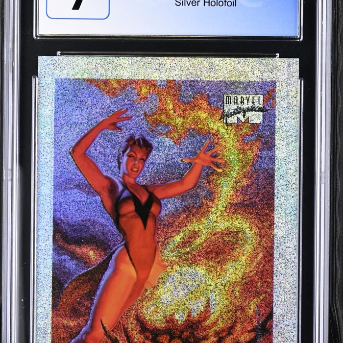 Marvel Masterpieces - Scarlet Witch (1994) Silver Holofoil CGC 9