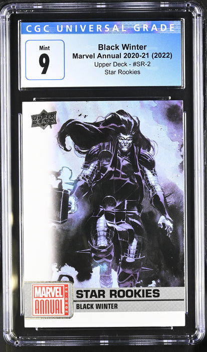 Marvel Annual 2020-21 - Black Winter (2022) Star Rookies CGC 9