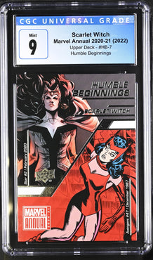 Marvel Annual 2020-21 - Scarlet Witch (2022) Humble Beginnings CGC 9