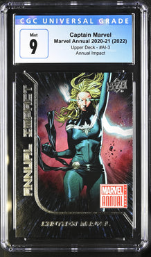 Marvel Annual 2020-21 - Captain Marvel (2022) Annual Impact CGC 9