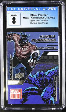 Marvel Annual 2020-21 - Black Panther (2022) Humble Beginnings CGC 8