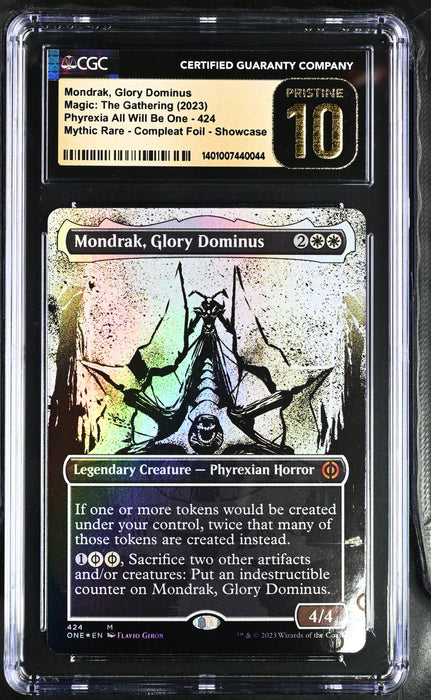MTG - Mondrak, Glory Dominus (2023) Compleat Foil Showcase CGC Pristine 10