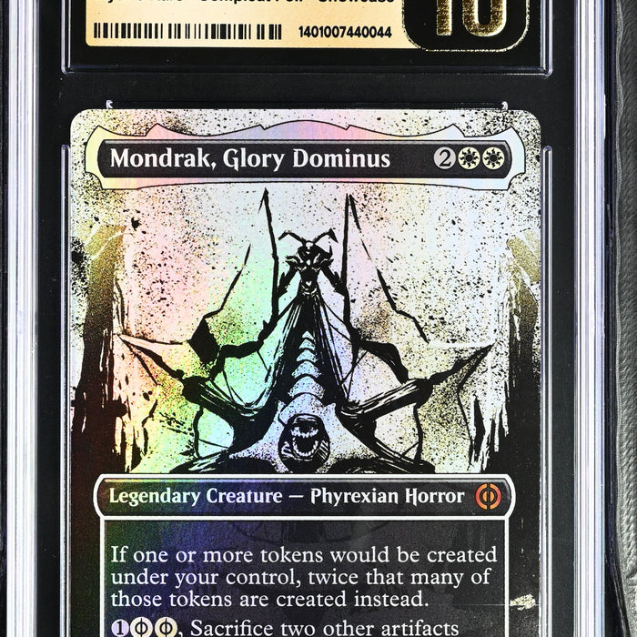 MTG - Mondrak, Glory Dominus (2023) Compleat Foil Showcase CGC Pristine 10