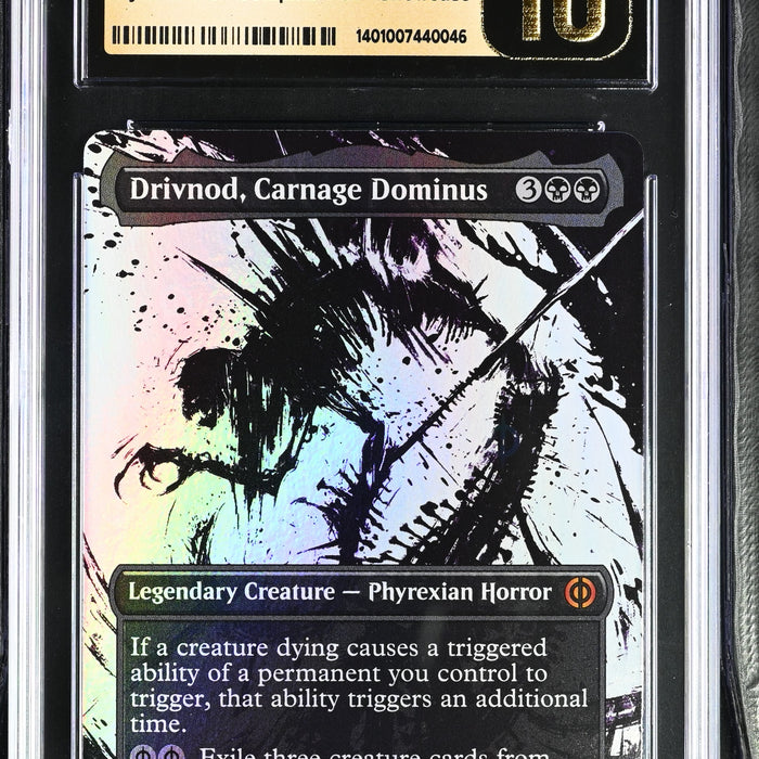 MTG - Drivnod, Carnage Dominus (2023) Compleat Foil Showcase CGC Pristine 10