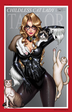 Female Force: Taylor Swift #1 Comic Kingdom NYCC 2024 Suhng Variant