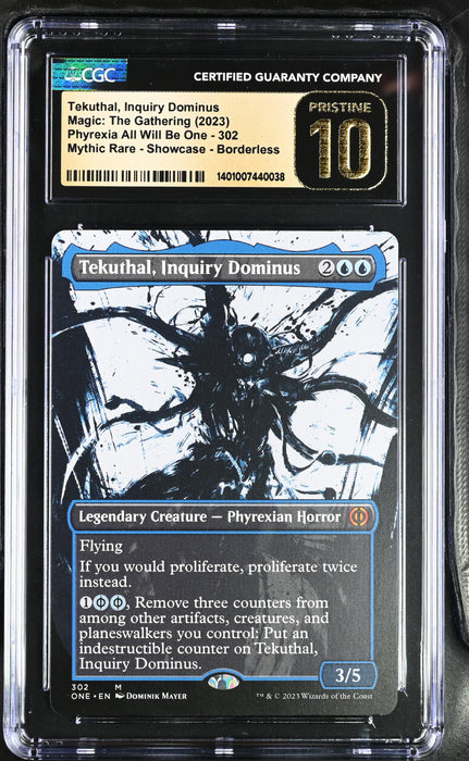 MTG - Tekuthal, Inquiry Dominus (2023) Showcase Borderless CGC Pristine 10