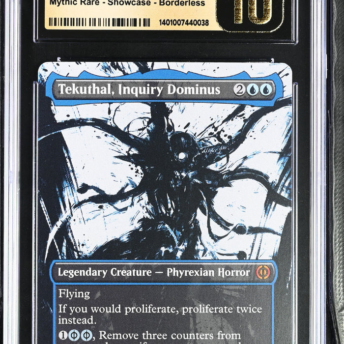 MTG - Tekuthal, Inquiry Dominus (2023) Showcase Borderless CGC Pristine 10