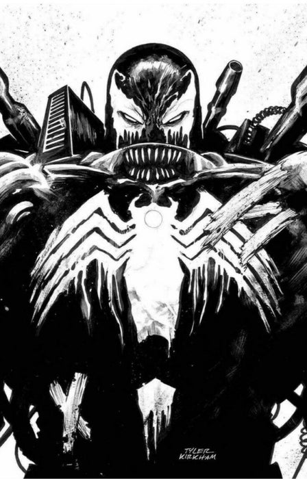 Venom (2018) #26 Street Level Hero Kirkham B&W Variant