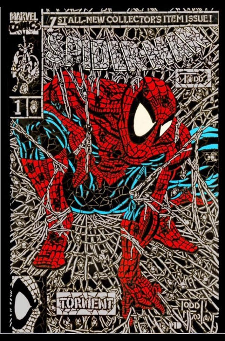 Spider-Man (1990) #1 Facsimile Edition Shattered Comics DiMasi Variant