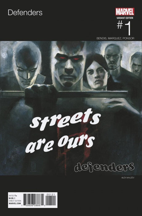 Defenders (2017) #1 Alex Maleev Hip-Hop Variant