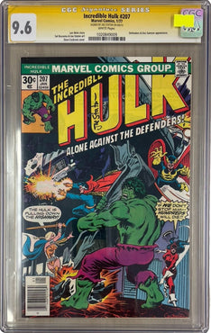 Incredible Hulk #207 CGC SS 9.6 SIGNED JOE STATON