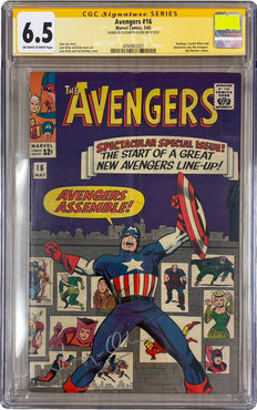 Avengers #16 CGC SS 6.5 SIGNED BY ELIZABETH OLSEN