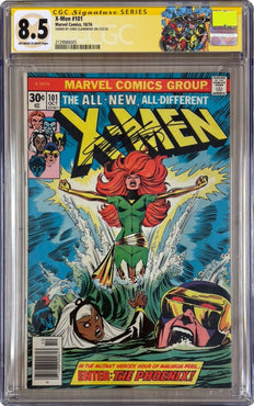 X-Men #101 CGC SS 8.5 SIGNED CHRIS CLAREMONT