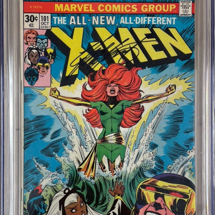 X-Men #101 CGC SS 8.5 SIGNED CHRIS CLAREMONT