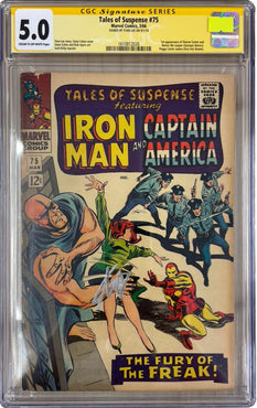 Tales of Suspense #75 CGC SS 5.0 SIGNED STAN LEE